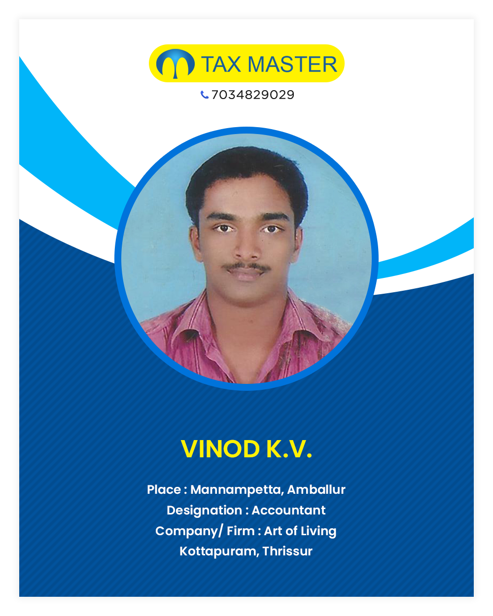 Vinod TDS services in thrissur